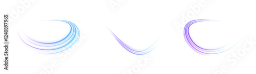 Colorful Light Trails, Long Time Exposure Motion Blur Effect. Abstract fire flare trace lens flares acceleration speed motion on night road. Acceleration speed motion on night road.