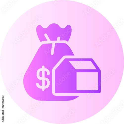 budget gradient icon