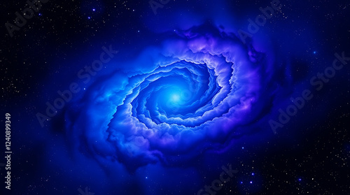 Cosmic Dreamscape: A mesmerizing swirl of nebulae and stars. Journey into the heart of a vibrant, ethereal galaxy, where cosmic energy pulses with brilliant light.