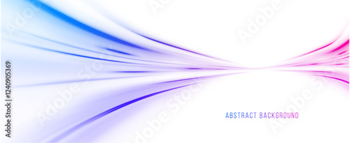 Neon stripes in the form of drill, turns and swirl. Speed of light concept background. Abstract background rotational border lines, png, effect, wave,neon,line.