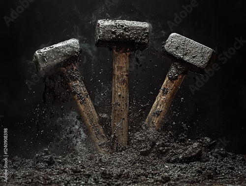 Hammer and nails photo