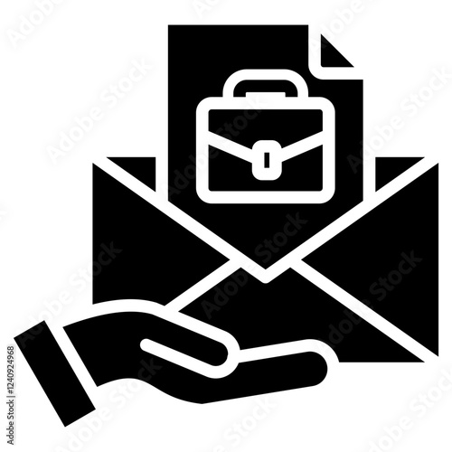 Job Offers glyph icon