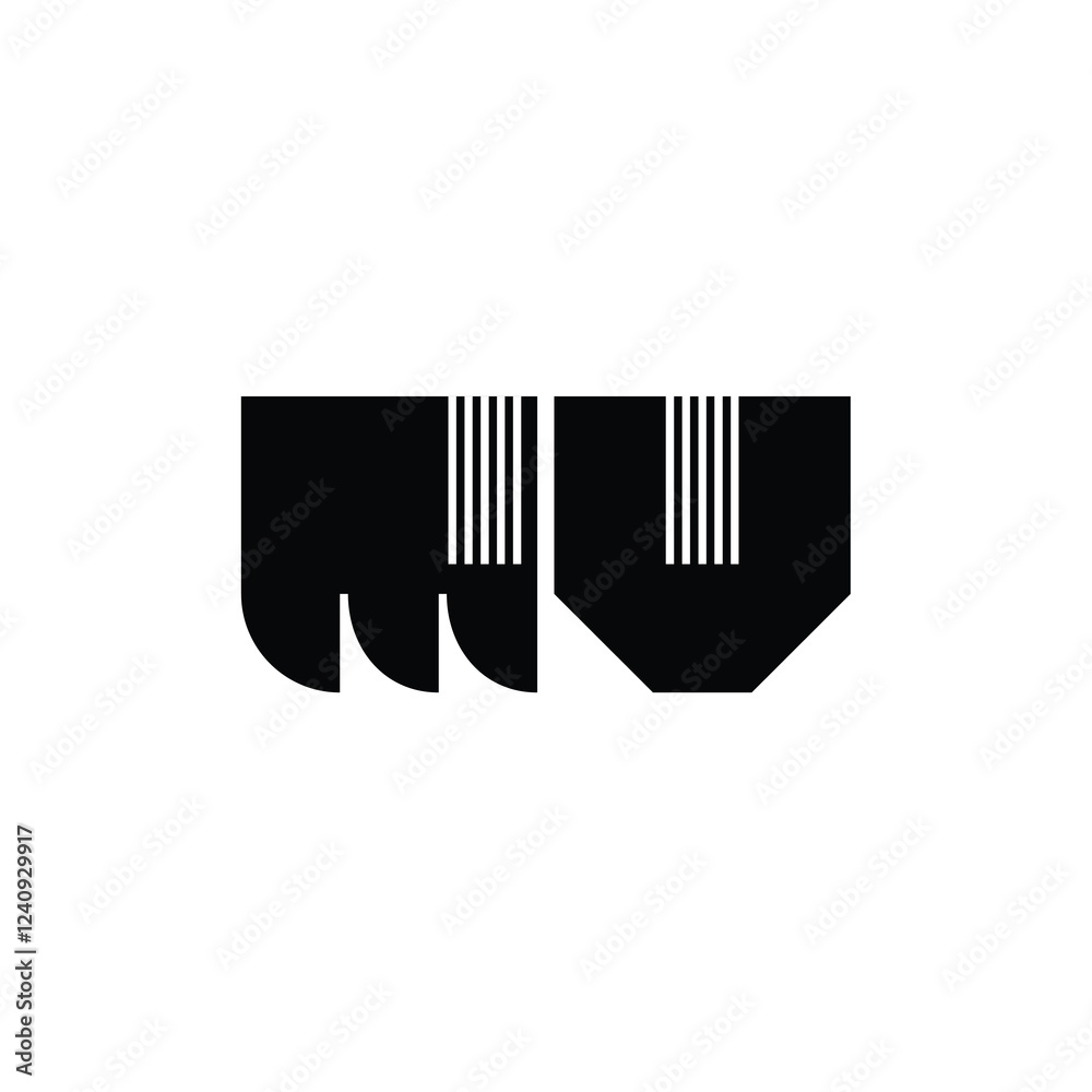 WV monogram logo design letter text name symbol monochrome logotype alphabet character simple logo WV monogram logo design letter text name symbol monochrome logotype alphabet character simple logo