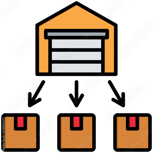 Distribution Icon