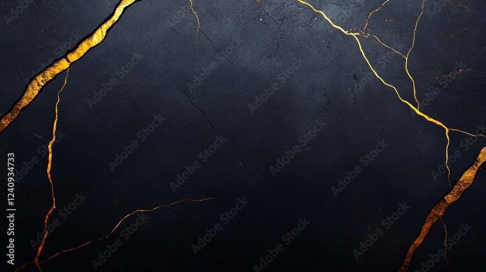 Black and Gold Marble Texture Black and Gold Marble Texture