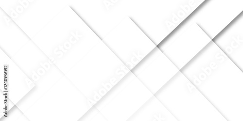 White and gray overlap triangle geometric technology pattern design. abstract seamless modern white and gray color technology concept geometric line vector background.