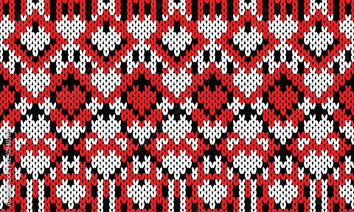 Seamless printable knitting patterns, wallpapers, ultra-high resolution raster illustrations, print-on-demand patterns.