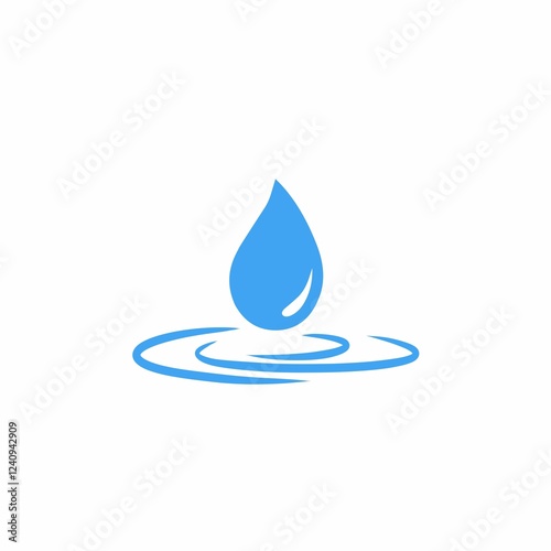 water drop vector illustration