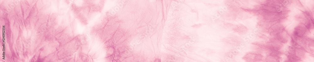 Fototapeta premium White Tie Dye Seamless. Coral Plaid Tie Dye.