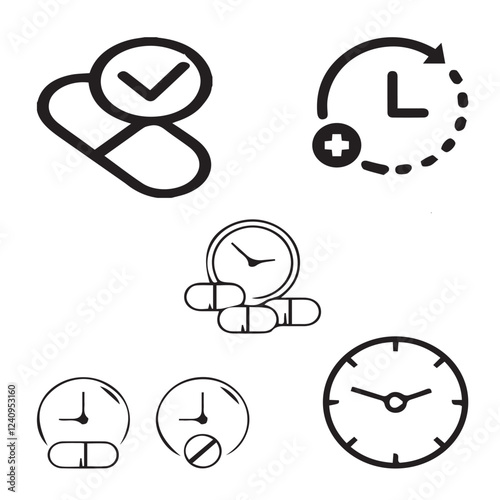 Medicine,physician,Orthopedic,gynecologist vector design icon symbol