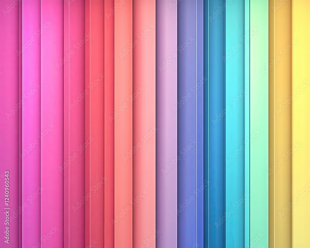 Obraz premium Vibrant color gradient background design.Minimalist Pastel Abstract Interior Background