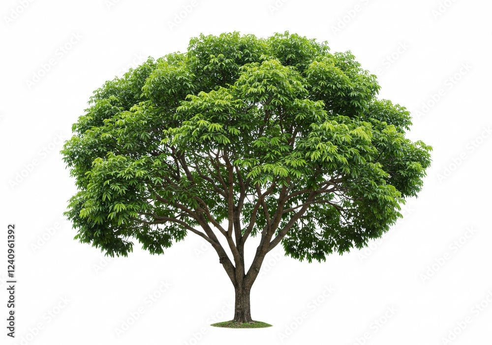 Fototapeta premium Tree isolated on white