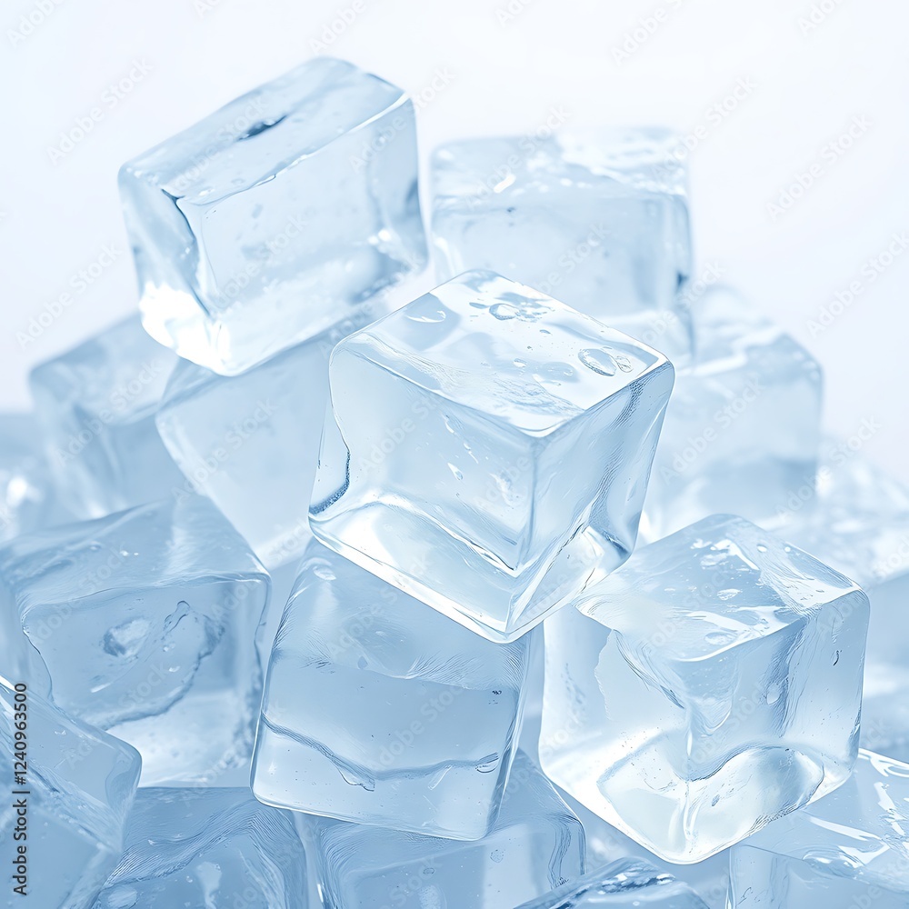 Obraz premium ice cubes