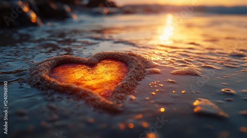 A heart-shaped lock on a bridge of loveA heart-shaped lock on a bridge of love photo