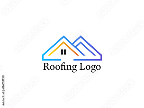 Roffing logo vector,