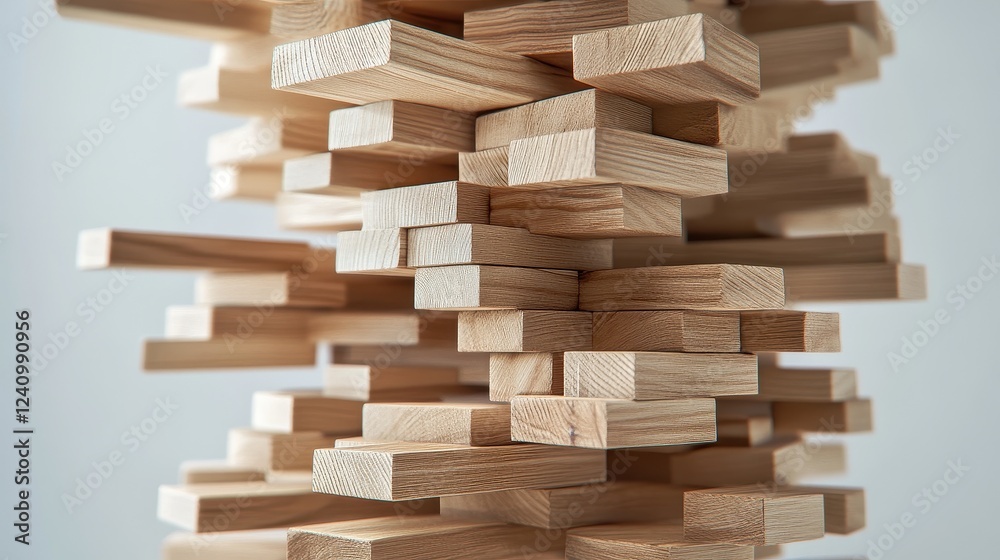 Jenga is a game of collapsing wooden buildings that are arranged in a complex pattern. Jenga is a game of collapsing wooden buildings that are arranged in a complex pattern.