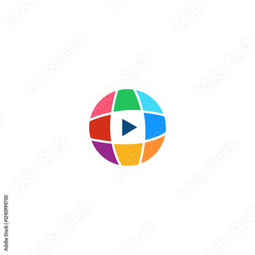 Global Video Streaming Media Player Application Colorful Icon Design Free Download Global Video Streaming Media Player Application Colorful Icon Design - GFXLoad