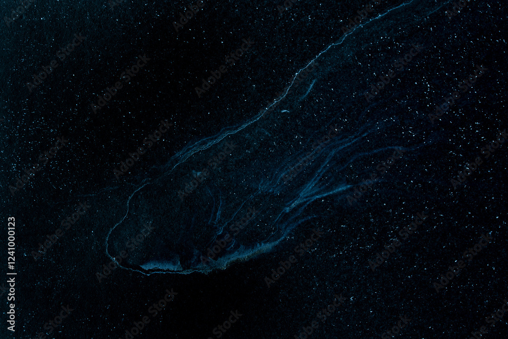 Fototapeta premium Asstract colorful blue space like art