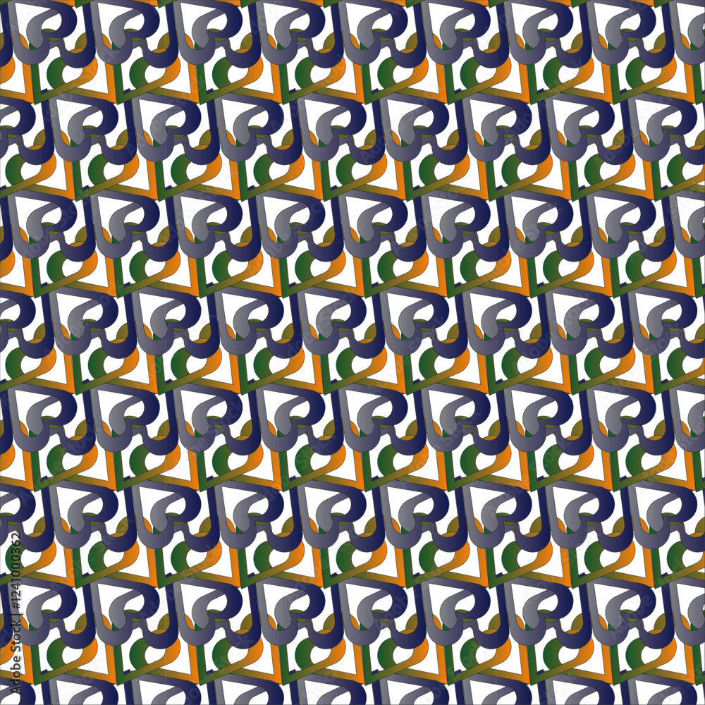 Obraz premium Heart pattern vector illustration