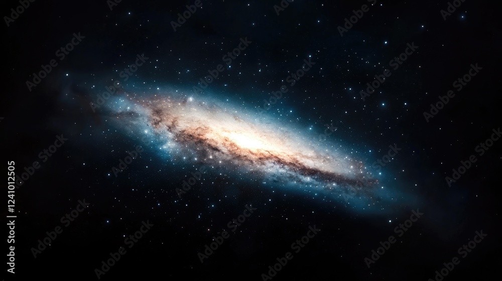 Spiral Galaxy, cosmic dust, stars, deep space, background, science Spiral Galaxy, cosmic dust, stars, deep space, background, science