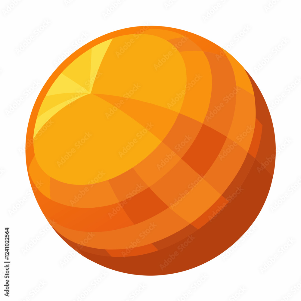orange sphere isolated on white orange sphere isolated on white