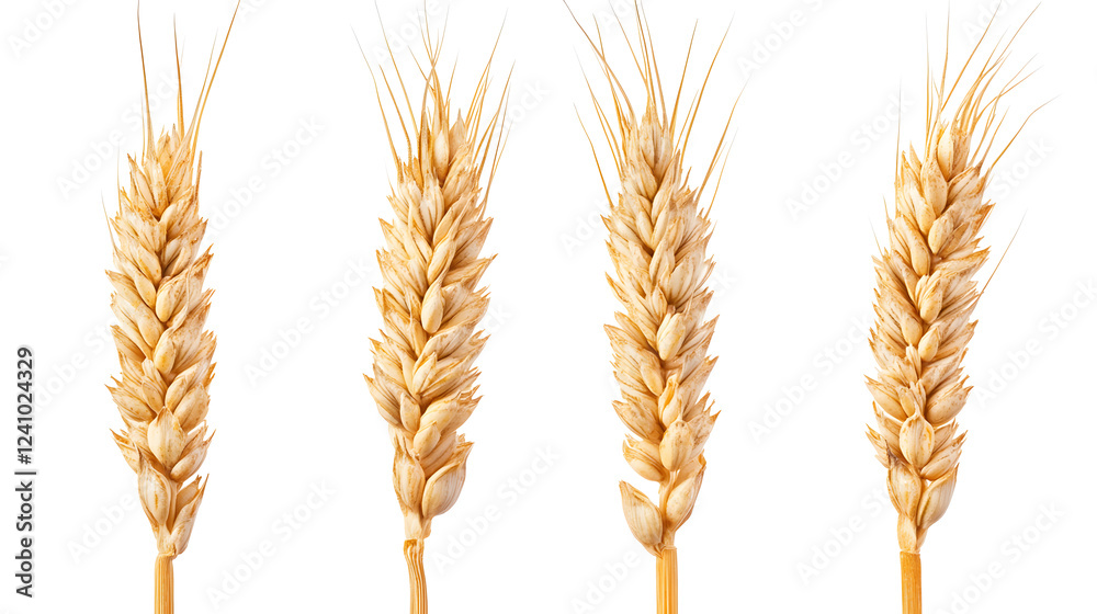 close up barley Malt for making beer, four different perspectives isolated on transparent background
close up barley Malt for making beer, four different perspectives isolated on transparent background