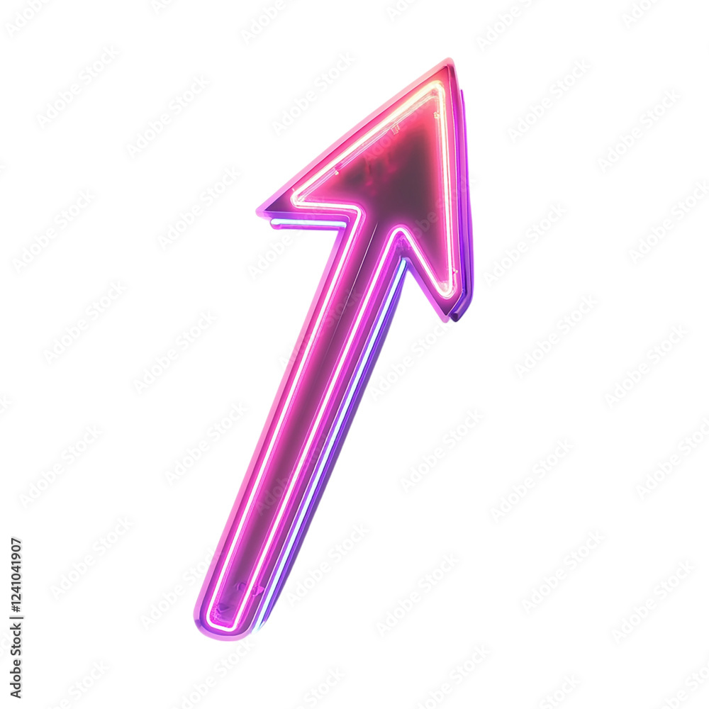Bright Pink Purple Neon Arrow Upward Direction Sign Graphic Design Element Digital Art Illustration Background Image icon light modern trendy growth Bright Pink Purple Neon Arrow Upward Direction Sign Graphic Design Element Digital Art Illustration Background Image icon light modern trendy growth