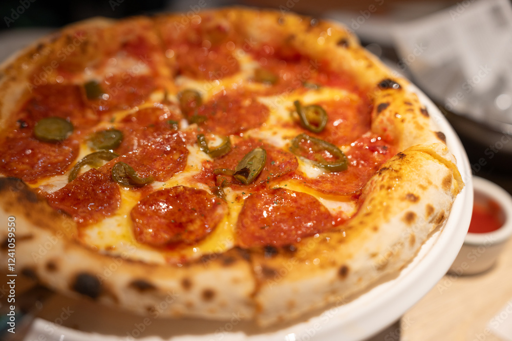 A small size Pepperoni pizza A small size Pepperoni pizza