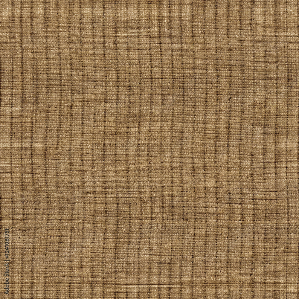 Seamless jute fabric texture in brown tones Seamless jute fabric texture in brown tones
