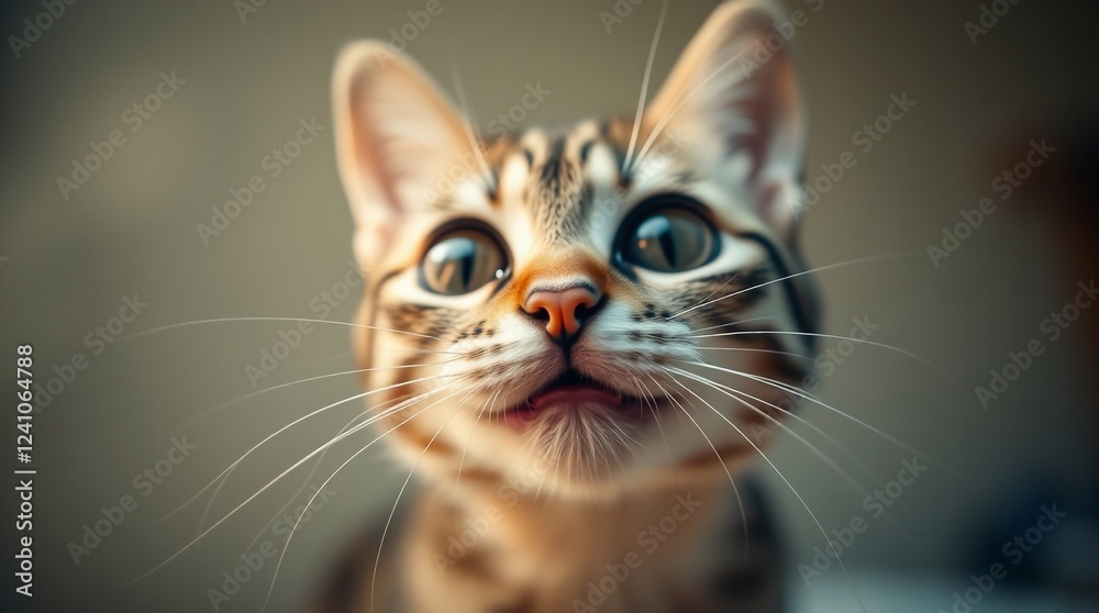 portrait of cute cat portrait of cute cat