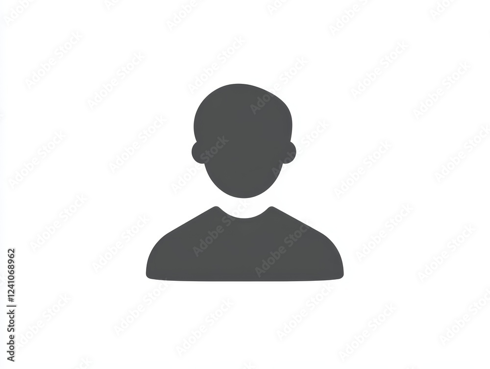 User icons representing connection communication and teamwork in the digital realm User icons representing connection communication and teamwork in the digital realm