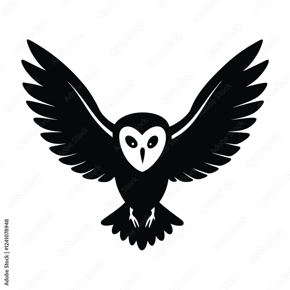 Fototapeta premium owl isolated on white