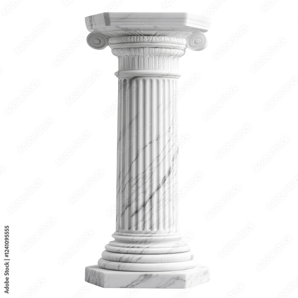 Elegant Marble Column Pedestal Display Stand Elegant Marble Column Pedestal Display Stand