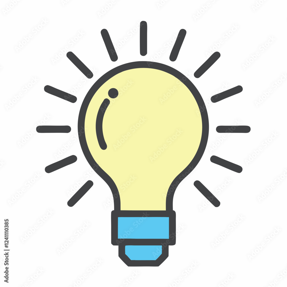 Creative Light Bulb vector Logo Design for Innovation Branding. Creative Light Bulb vector Logo Design for Innovation Branding.