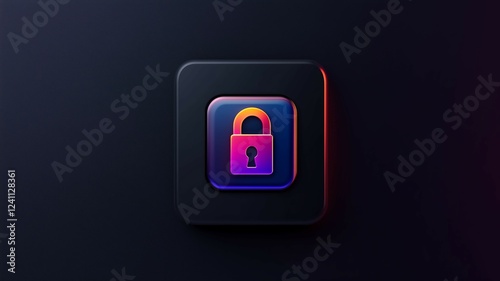 データやセキュリティのアイコン素材