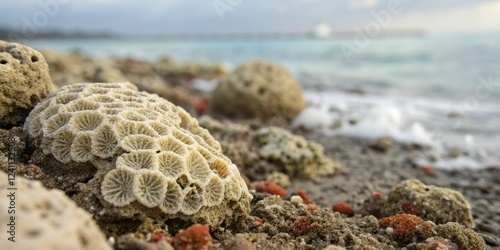 microscopic patterns in oceanic sediment, sedimentary structures, marine biology
