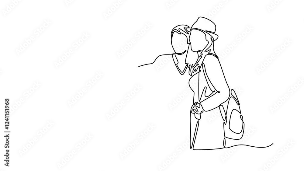 One continuous line drawing of outdoor street market concept. Full length animation illustration. High quality 4k footage. One continuous line drawing of outdoor street market concept. Full length animation illustration. High quality 4k footage.