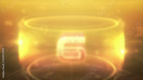HUD Technology Countdown Background 1