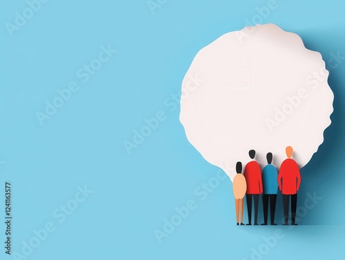 A conceptual depiction of crowdsourced funding visualized as a collaborative process, communitydriven innovation