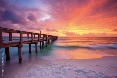Wallpaper Mural Sunset Paradise: Exploring the Emerald Beaches of Destin and Pensacola in Florida's Panhandle Torontodigital.ca