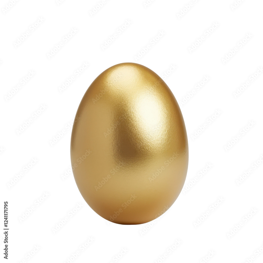 shiny golden egg with smooth surface, symbolizing wealth and prosperity. Perfect for festive decorations or luxury themes shiny golden egg with smooth surface, symbolizing wealth and prosperity. Perfect for festive decorations or luxury themes