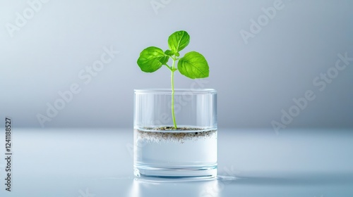 Wallpaper Mural Detailed view of hydroponic farming, plants thriving in waterbased systems Torontodigital.ca