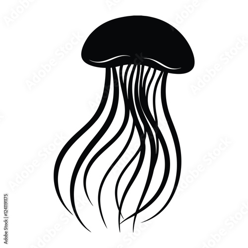 jelly fish vector illustration