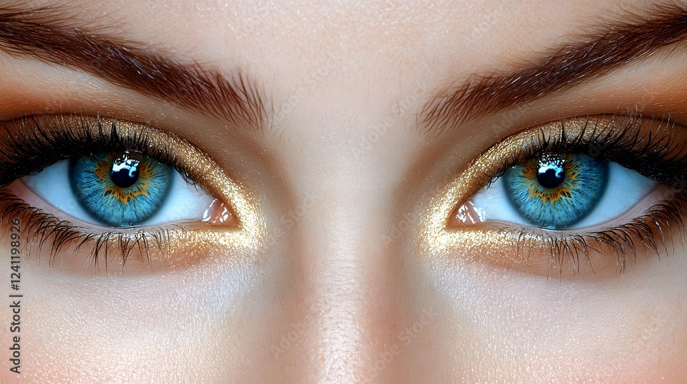 Obraz premium close up of eye with eyes