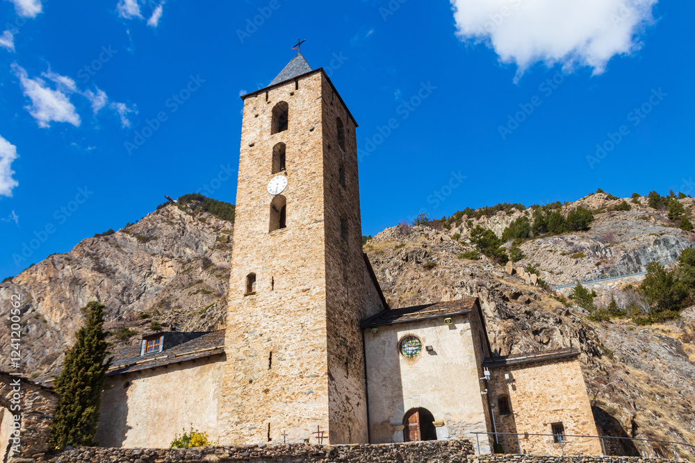 Church of Sant Serni de Canillo in Andorra Church of Sant Serni de Canillo in Andorra