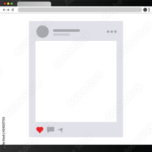 A white background with a red heart in the center
