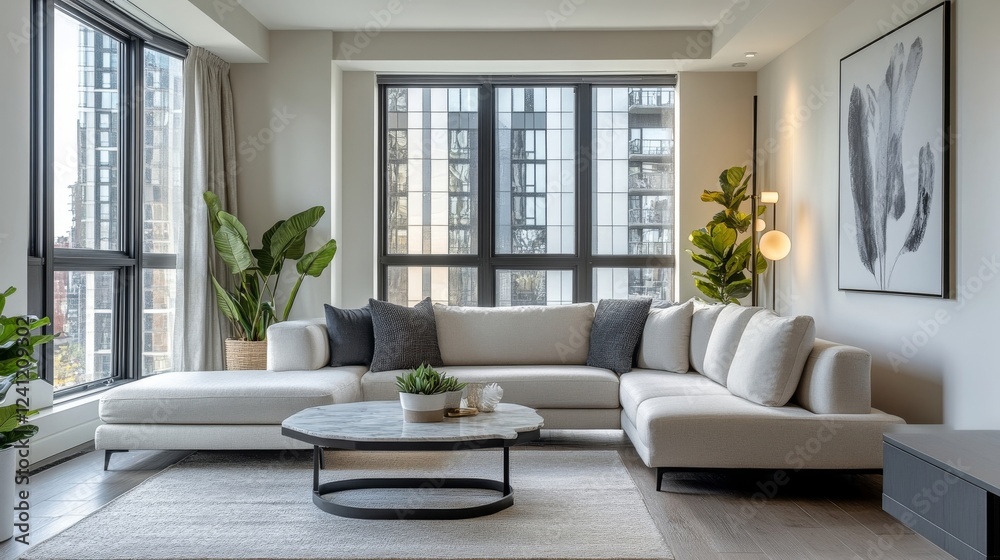 Fototapeta premium modern living room