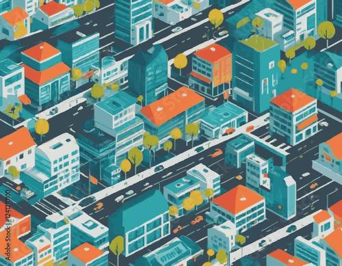 Smart City Concept with Digital Infrastructure