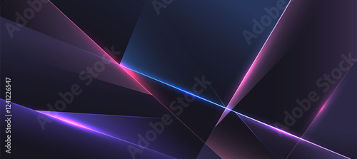 Modern abstract background, Polygon elegant diagonal lines striped colorful background vector for presentation business banner or web background EPS 10
