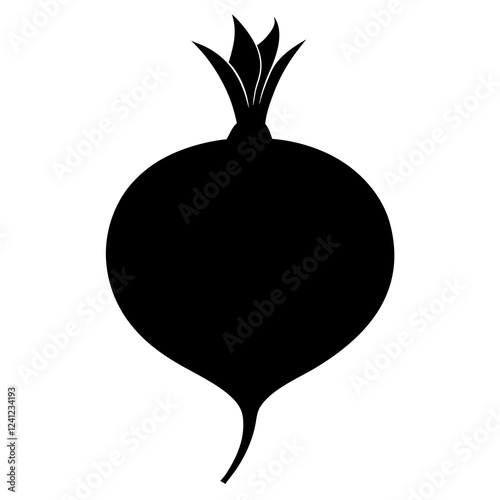 a small fresh kohlrabi on white back ground